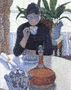 Paul Signac dining room oil